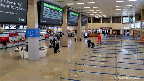 aeroporto malta|malta international airport website.